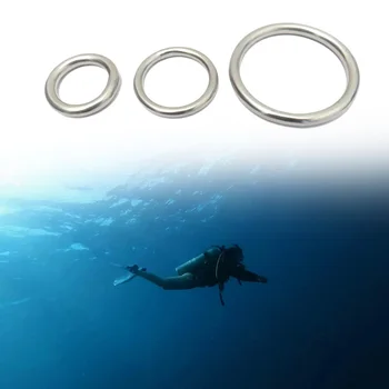 1 ШТ Прочные круглые уплотнительные кольца из нержавеющей стали 316, Аксессуары BCD, Снаряжение для дайвинга, Износостойкие аксессуары для подводного плавания