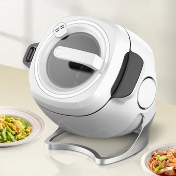 Коммерческая домашняя автоматическая машина для приготовления пищи, интеллектуальный робот для приготовления риса, машина для жарки риса, кастрюля для ленивой варки.