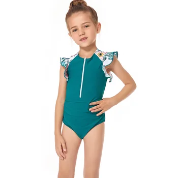 Новый детский цельный купальник, купальник для девочек, детский купальник, цельный костюм для серфинга, купальный костюм для бассейна