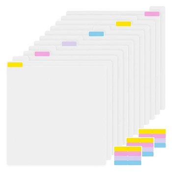 Разделители для бумаги для Вырезок Объемные Для Разделения 12 X 12 Дюймов Для Хранения Бумаги Для Вырезок Картонные Разделители С Вкладками Библиотека Файлов B Прочные